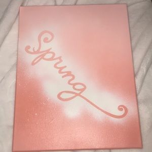 11” by 14” canvas